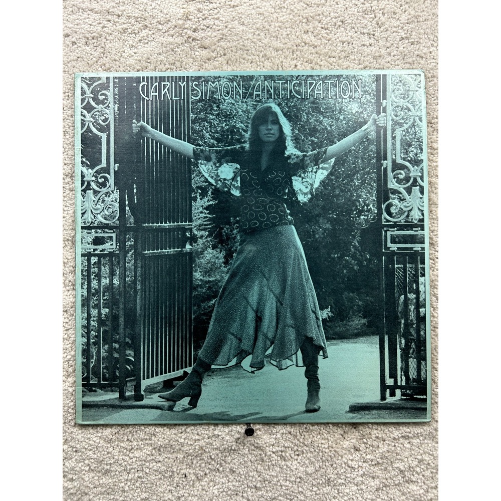 Carly Simon Anticipation Vinyl LP 1971 Elektra EKS-75016 Singer Songwriter